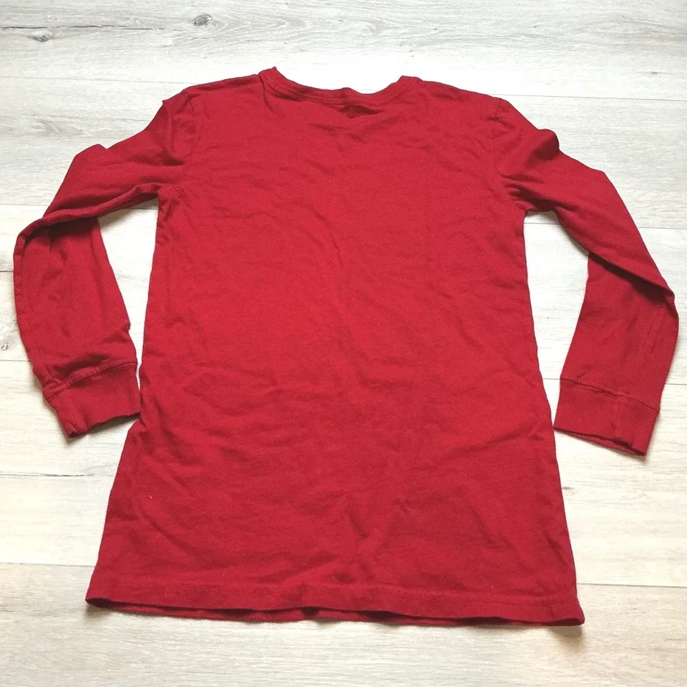 Tommy Bahama Long Sleeve T-Shirt Boys L (10/12) Red PreLoved